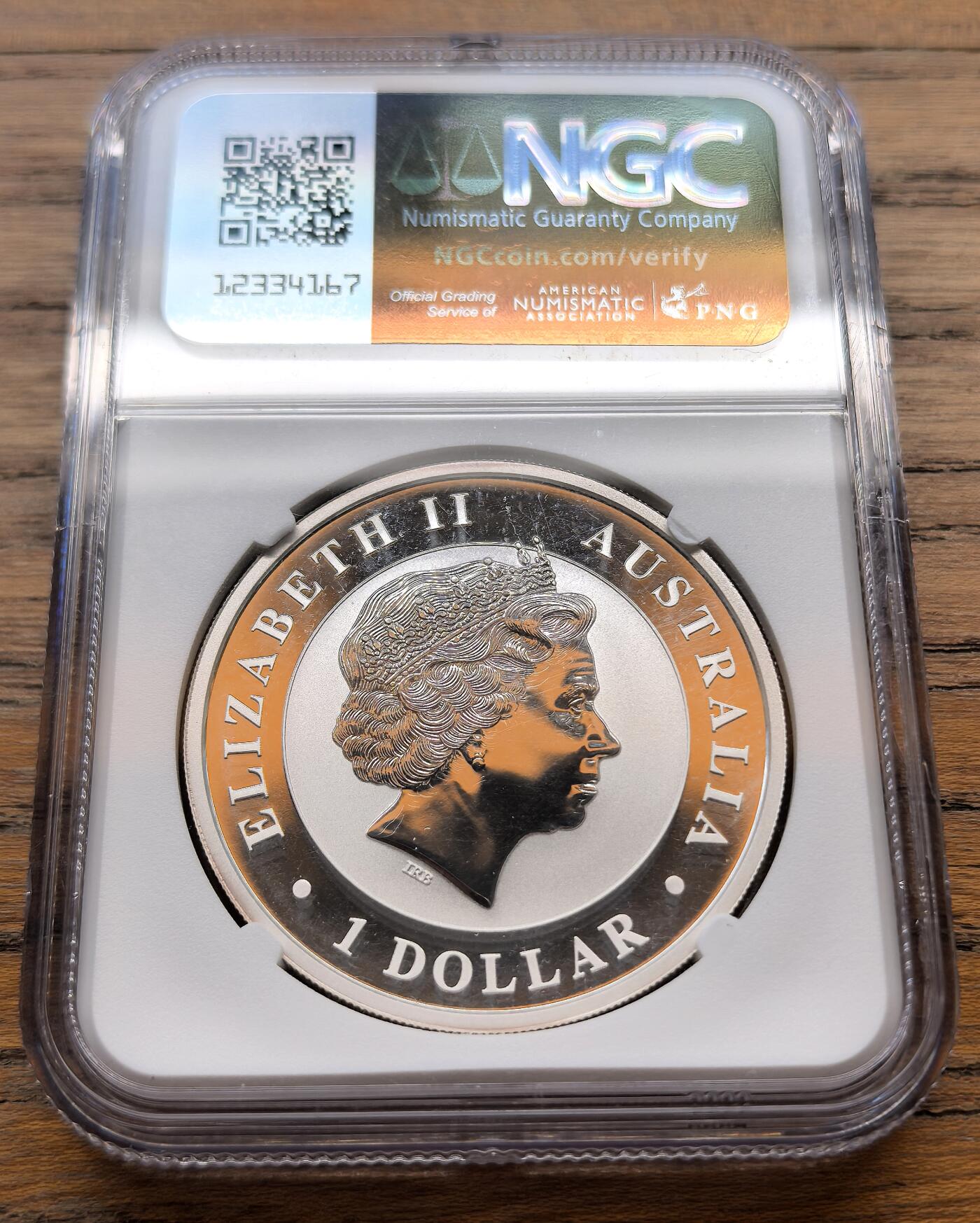 凡希社世界钱币微拍第三百二十一期 2017P澳大利亚考拉投资银币1盎司NGC-MS70，工艺精美，最受欢迎的澳洲投资银币之一。