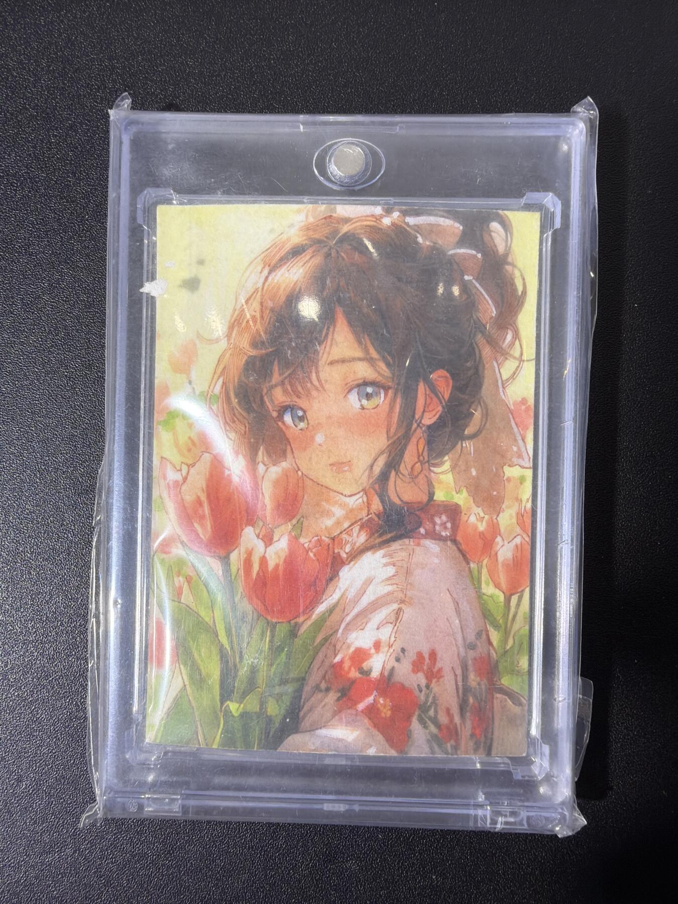 NO.27 好又多金牌大场，每周一站式配齐，方便凑单！（周6晚9点截拍，卖家送拍0抽成！） 【1/1手绘卡】天泽工作室 画师沁心 郁金香少女