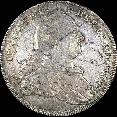 【雨安】【直播拍卖】【第0127期-裸币套币】2026-03-13 周五 19:30 (金价1140, 银价21.50) - [裸币德国] Germany 德国 德意志 1泰勒 Bavaria巴伐利亚 KM#0563 卡尔·特奥多尔.圣母抱婴 1782年