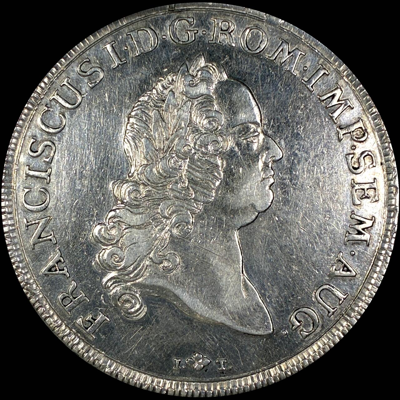 【雨安】【直播拍卖】【第0127期-裸币套币】2026-03-13 周五 19:30 (金价1140, 银价21.50) [裸币德国] Germany 德国 德意志 1泰勒 Augsburg奥格斯堡 KM#0184 (1765) 1765年