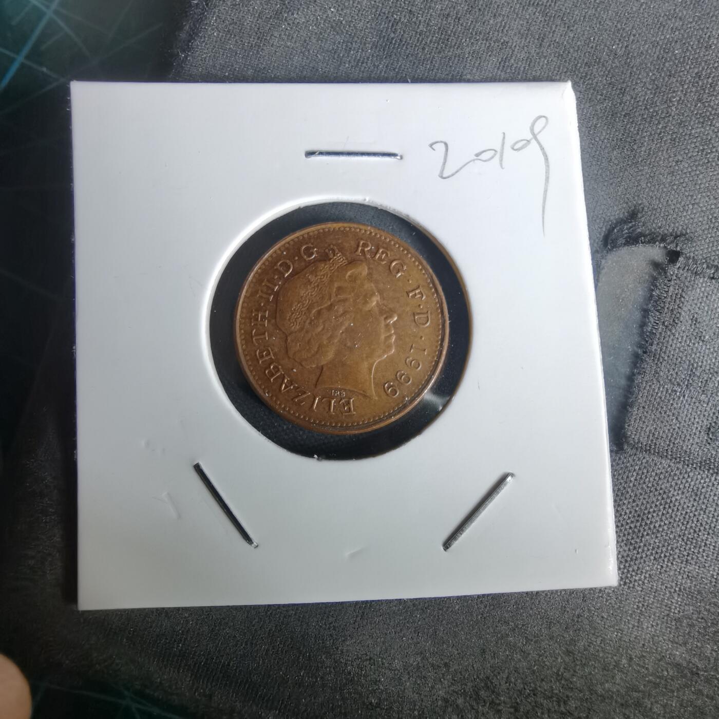 沼泽如烟--第1020场 英国1999年1便士