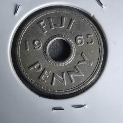 沼泽如烟--第1020场 - 斐济1965年1便士