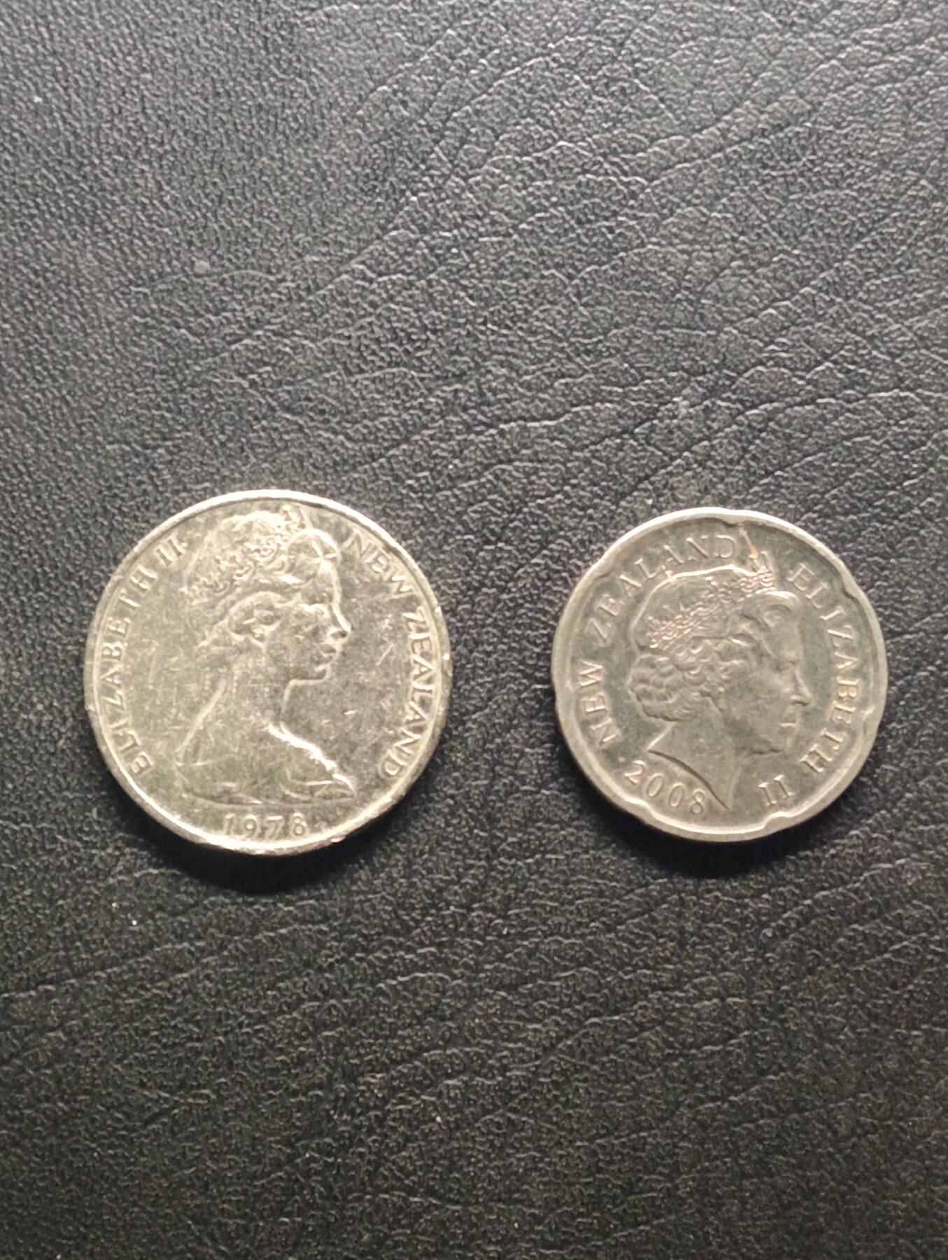 荟藏特别场次第七期——“社长的钢镚堆” 新西兰硬币两个 10+20分