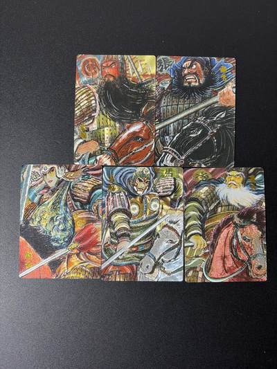 NO.27 好又多金牌大场，每周一站式配齐，方便凑单！（周6晚9点截拍，卖家送拍0抽成！） - 昆仑万象 权迎东手绘汉甲五虎将 粗闪一套