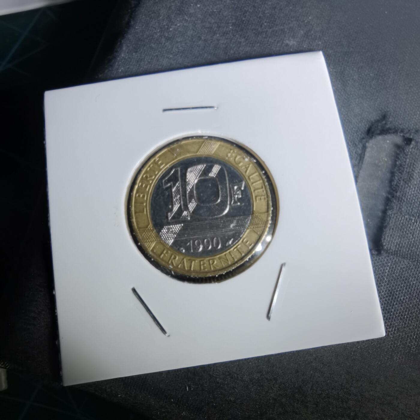 沼泽如烟--第1020场 法国1990年10法郎