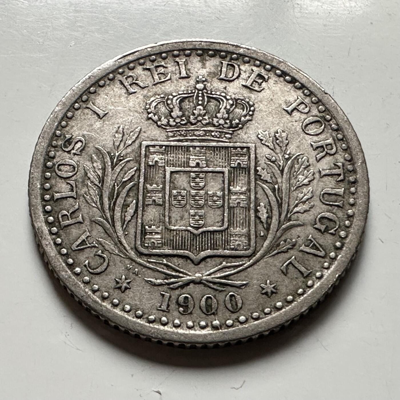 🌹外币初藏🌹🐯2026年第28场   每周二四六晚8️⃣点 接代拍 葡萄牙王国卡洛斯一世1900年100瑞斯