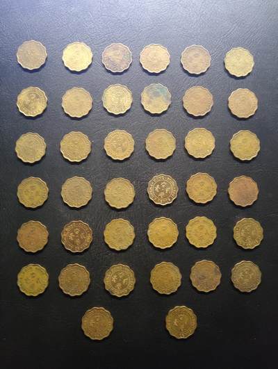 荟藏特别场次第七期——“社长的钢镚堆” - 女王版香港二毫批量38个