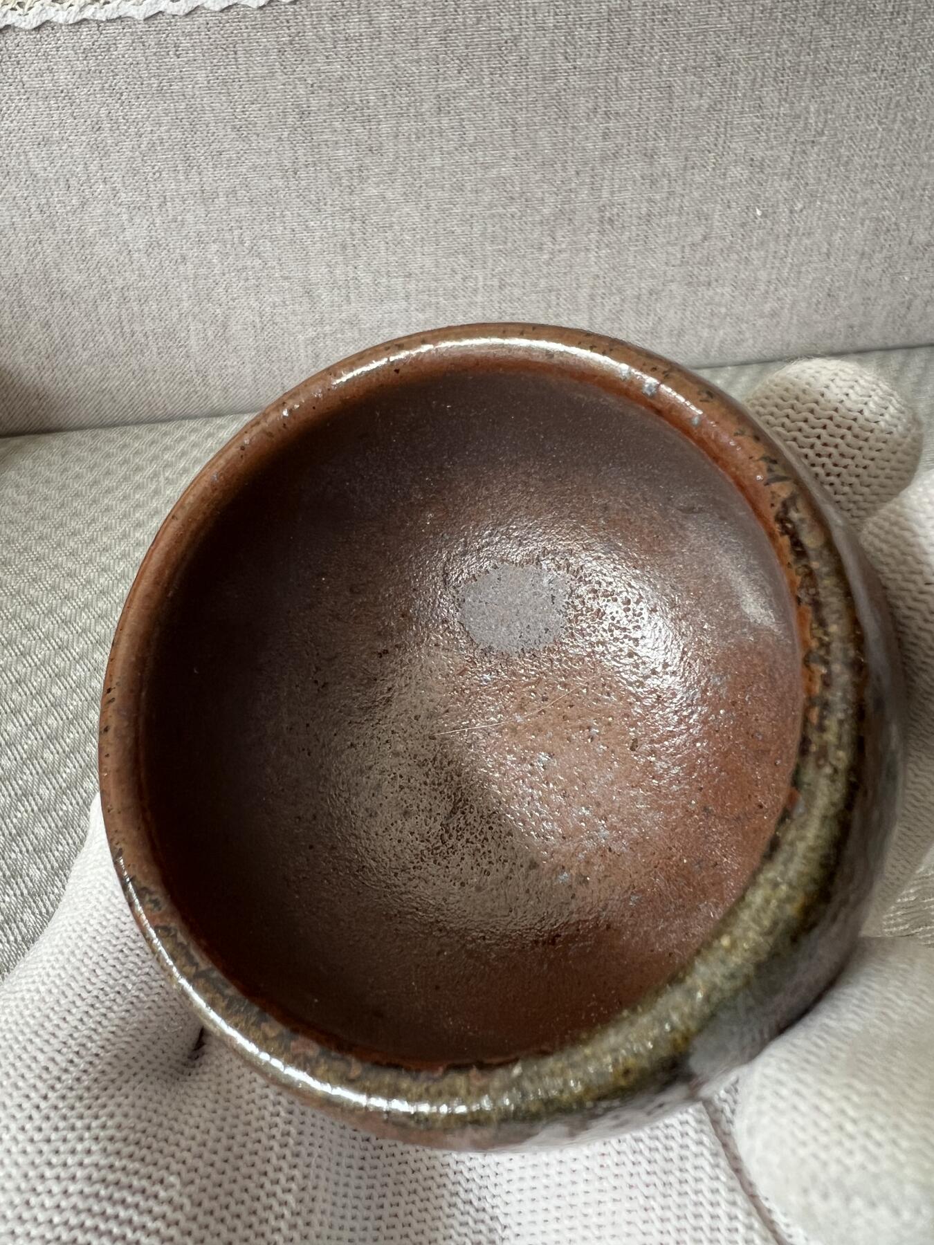 零元拍：原矿紫砂壶柴烧扁虚+柴烧主人杯（130CC左右）