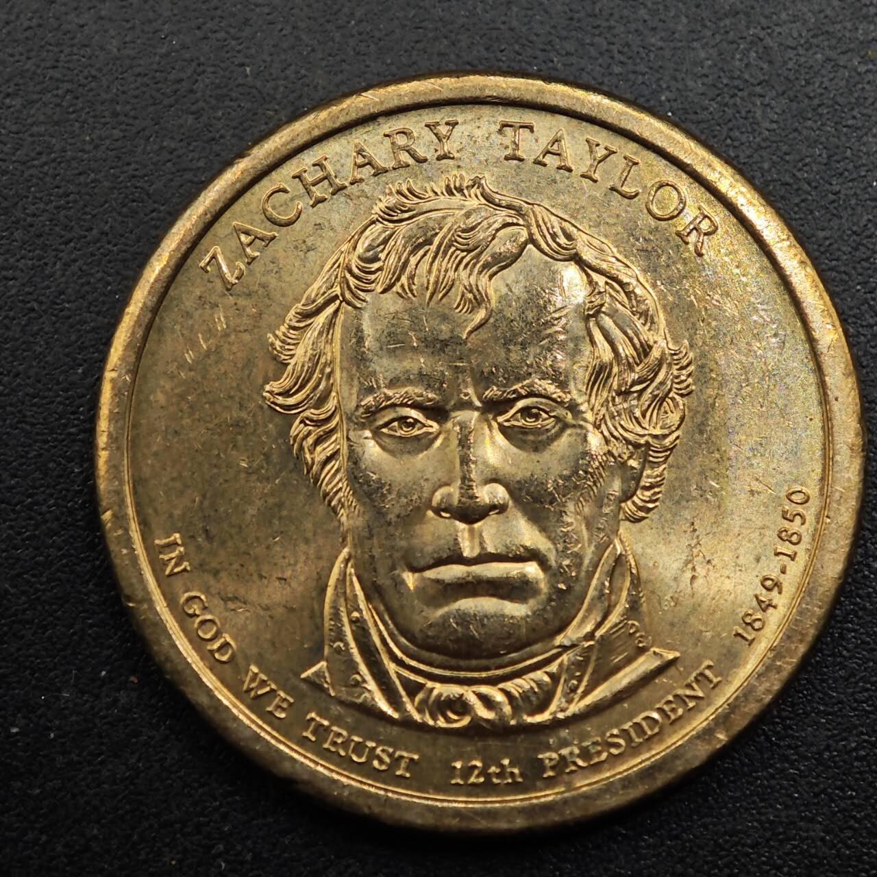 【淘币小摊】实时拍第八百八十拍   散币场    每周一统一发货 美国第十二任总统纪念币