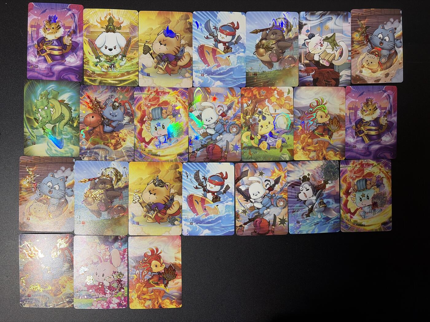 NO.27 好又多金牌大场，每周一站式配齐，方便凑单！（周6晚9点截拍，卖家送拍0抽成！） 燎原三国 玲姐彩闪+钻闪 24张无重复