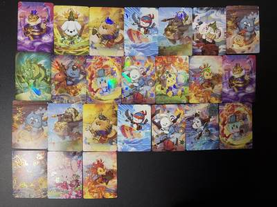 NO.27 好又多金牌大场，每周一站式配齐，方便凑单！（周6晚9点截拍，卖家送拍0抽成！） - 燎原三国 玲姐彩闪+钻闪 24张无重复