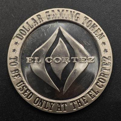 【淘币小摊】实时拍第八百八十拍   散币场    每周一统一发货 - 美国1965年拉斯维加斯 El Cortez 酒店一美元代币