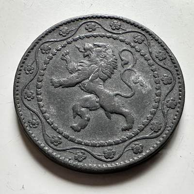 🌹外币初藏🌹🐯2026年第28场   每周二四六晚8️⃣点 接代拍 - 比利时王国1915年25分锌币