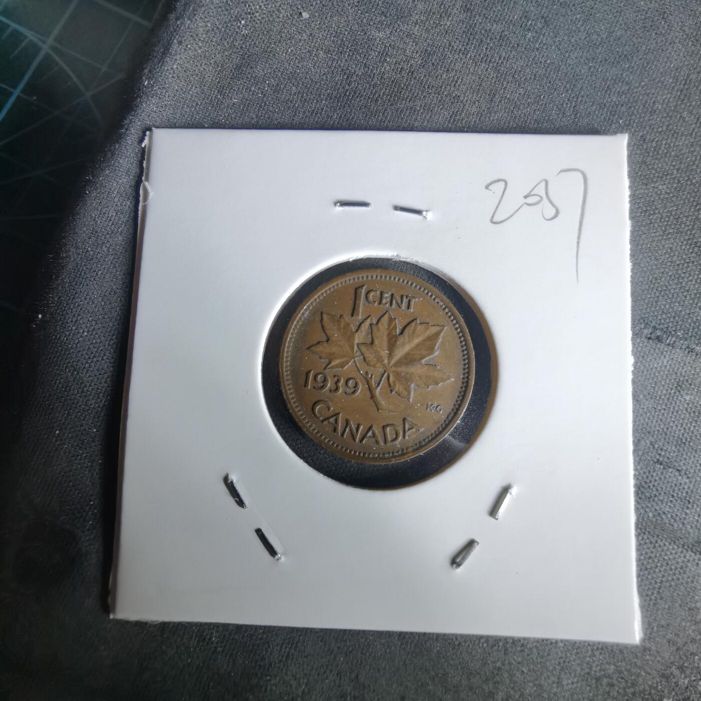 沼泽如烟--第1020场 加拿大1939年一分