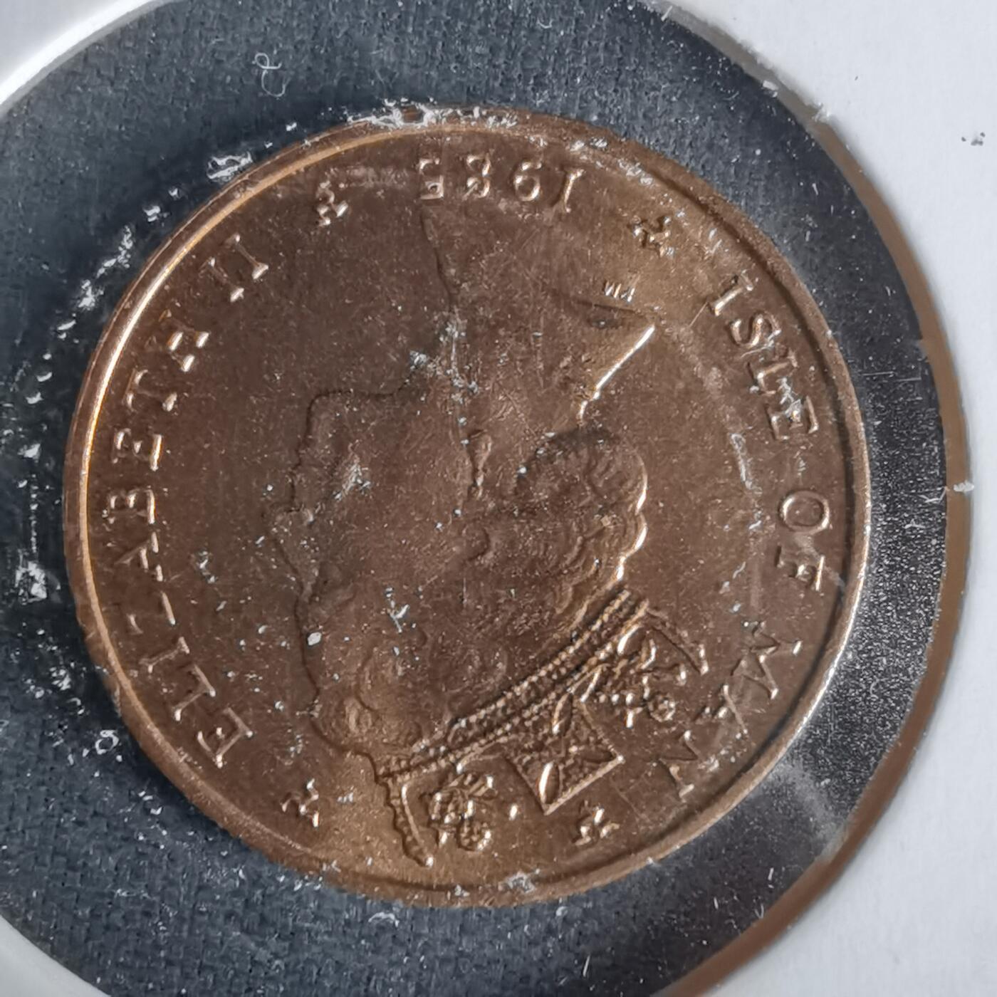 沼泽如烟--第1021场 马恩1985年1便士