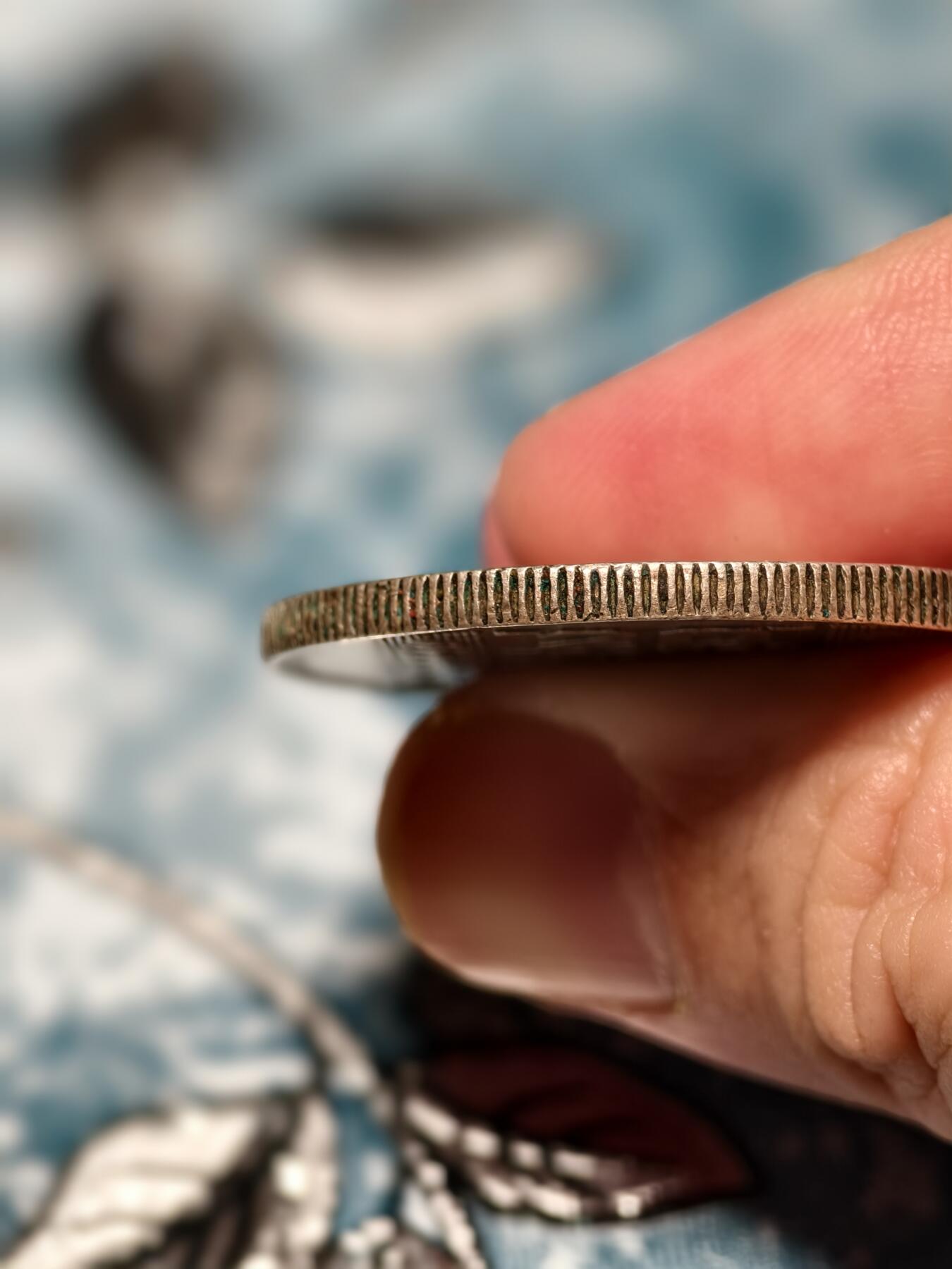 抚柳草堂-第十六期章牌钱币  奖章勋章限时免佣 满百包邮 放漏专场 1933法国谷物女神20法郎银币 重20g老包浆好味道