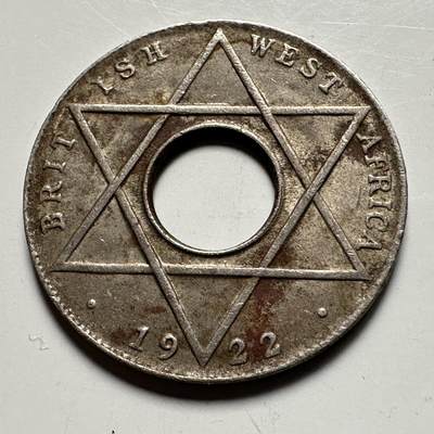 🌹外币初藏🌹🐯2026年第28场   每周二四六晚8️⃣点 接代拍 - 英属西非1922年1/10便士