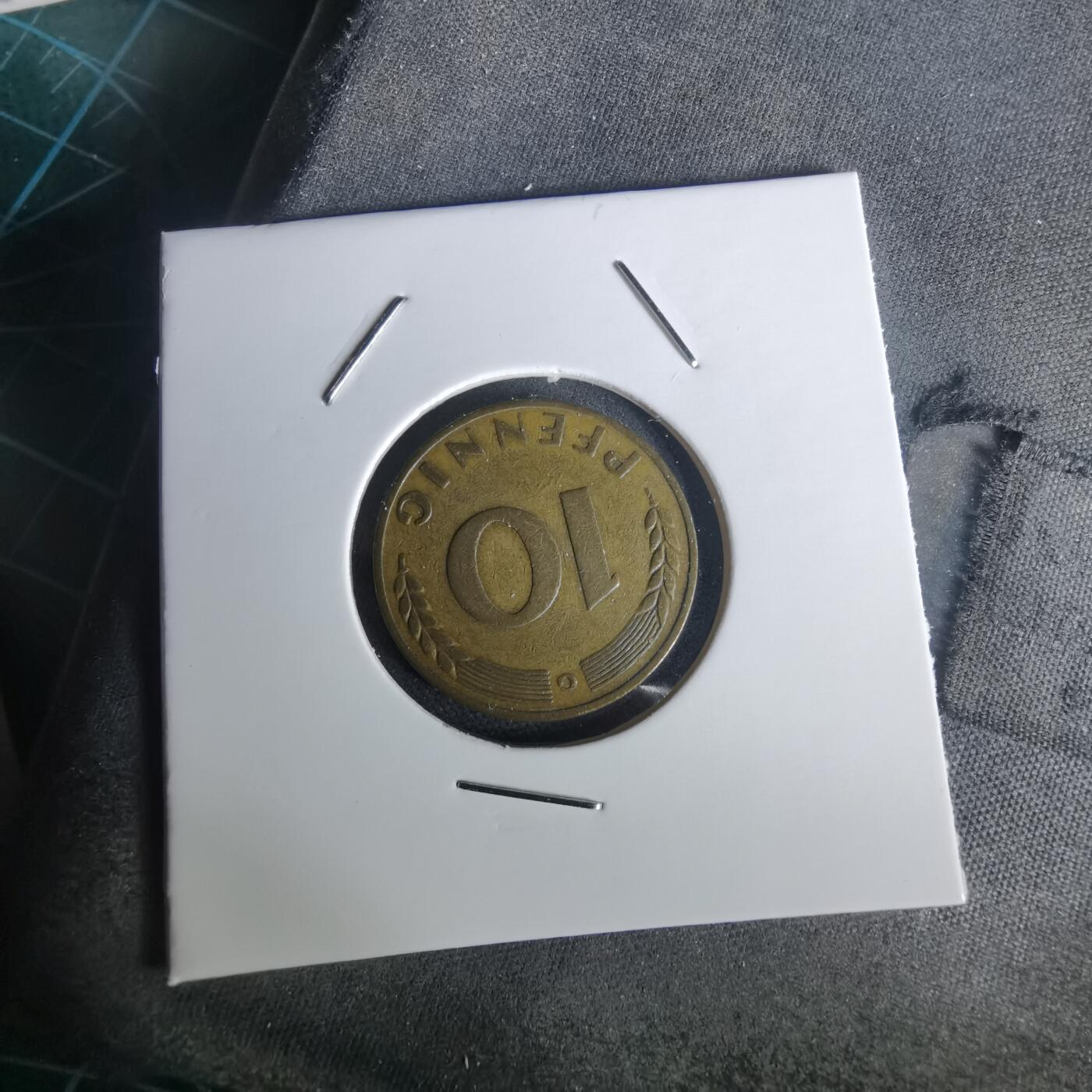 沼泽如烟--第1020场 德国1950年10芬尼