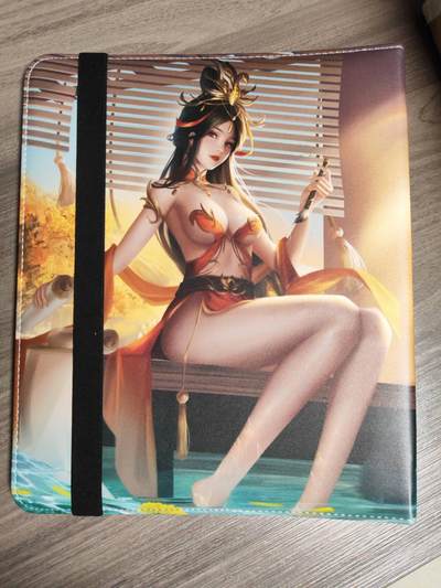 阳大大卡牌拍卖第104期（持续收拍品，周五晚上九点截拍，进群福利早知道） 【私人定制】四大美人 九宫绑带收藏卡册 备注：四大美人内外全彩色画面