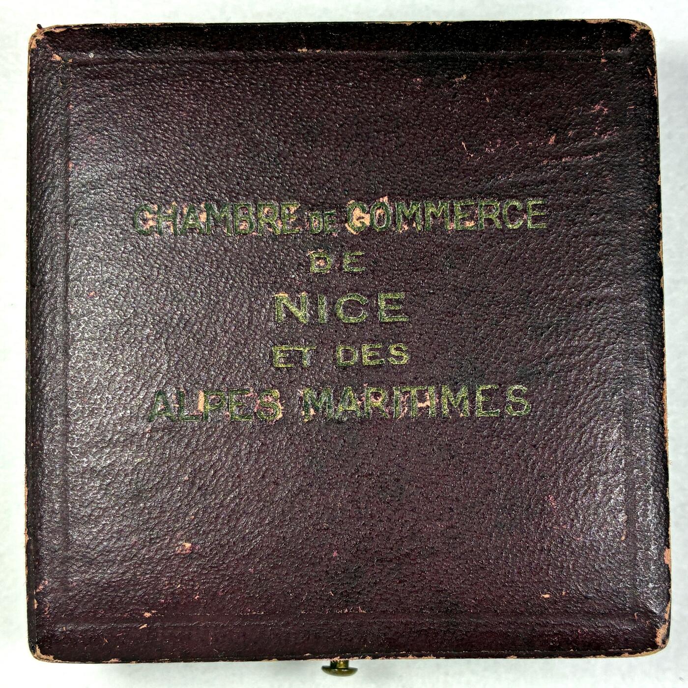 【雨安】【直播拍卖】【第0127期-裸币套币】2026-03-13 周五 19:30 (金价1140, 银价21.50) [徽章奖章] France [章] 法国 19世纪 滨海阿尔卑斯省 商会 八角银章 57.3克