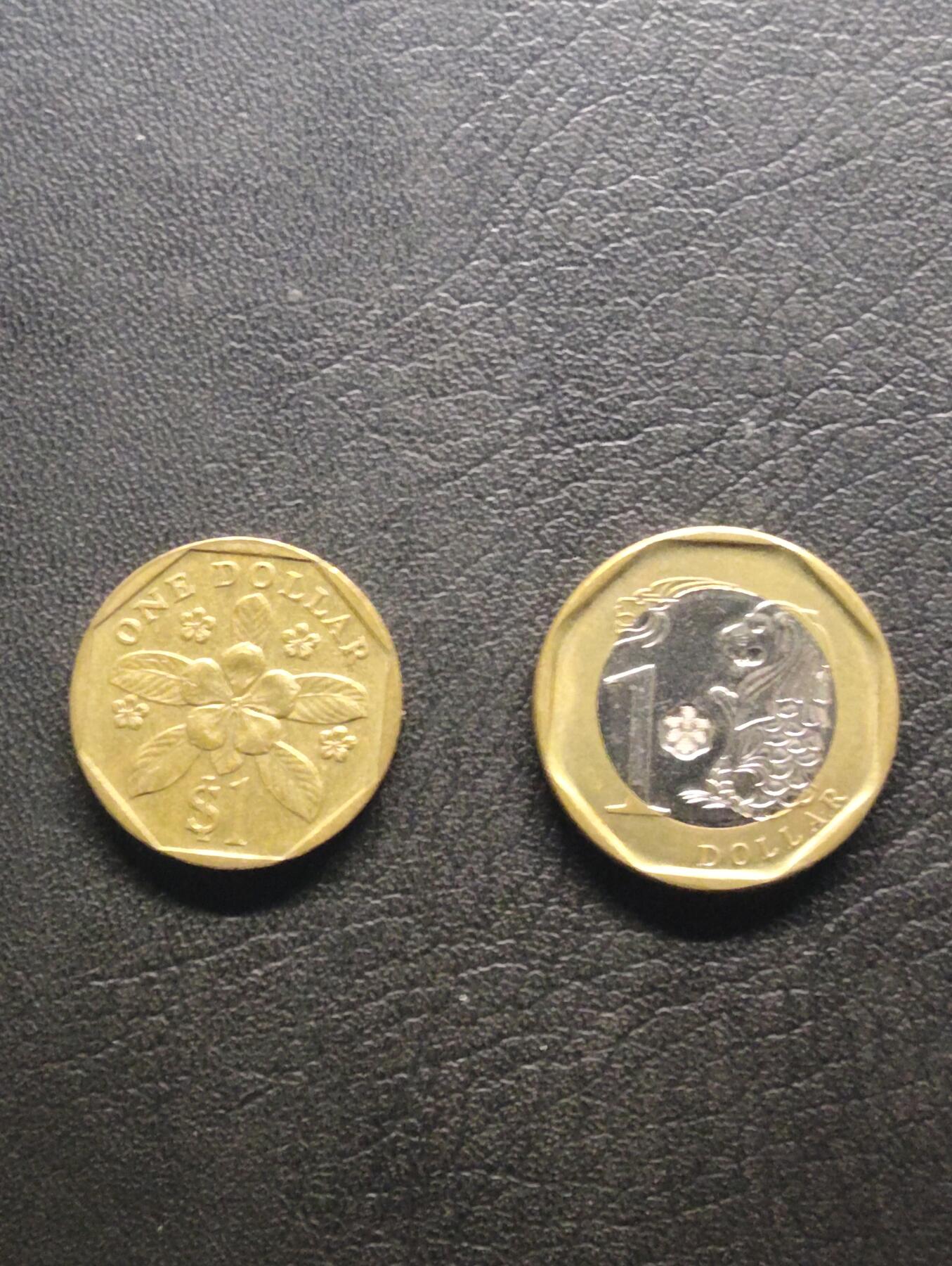 荟藏特别场次第七期——“社长的钢镚堆” 新加坡1元 新旧版本一站式购齐