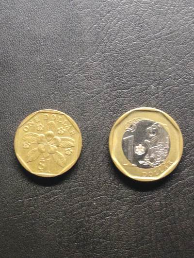 荟藏特别场次第七期——“社长的钢镚堆” - 新加坡1元 新旧版本一站式购齐