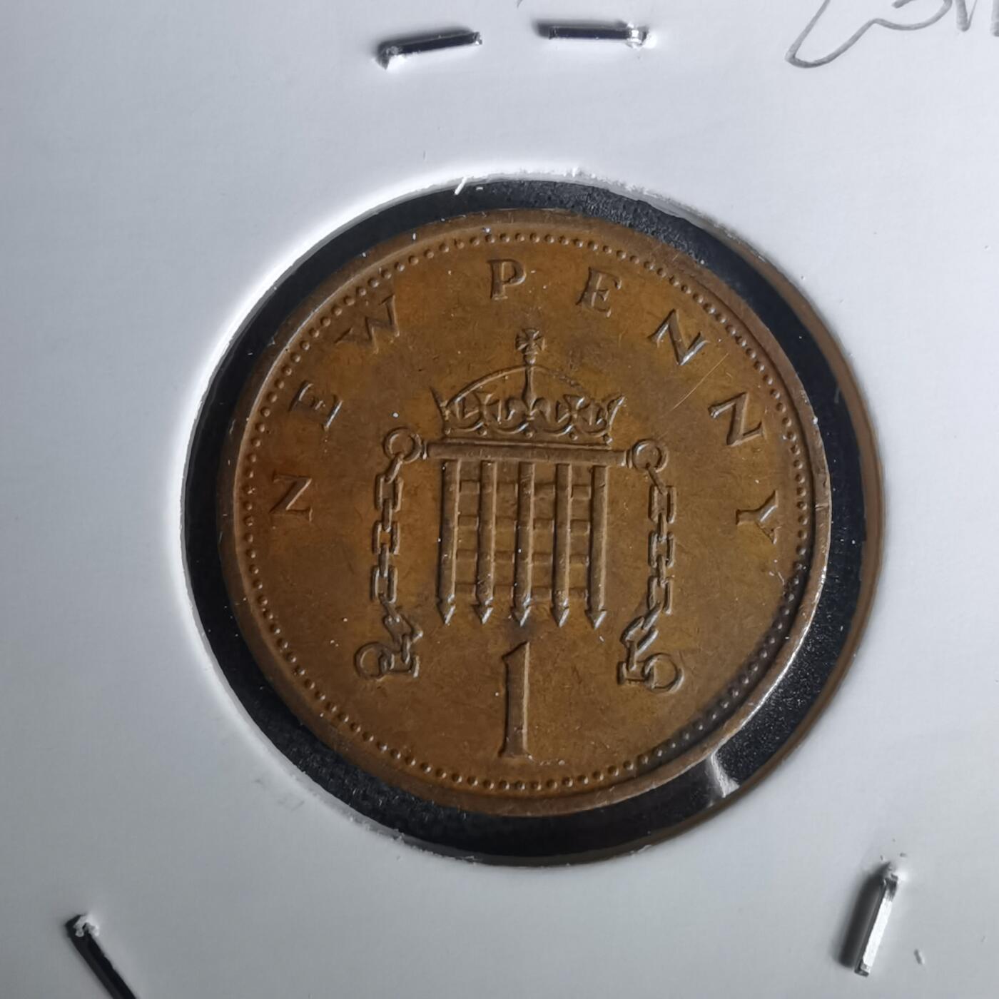 沼泽如烟--第1020场 英国1974年1便士