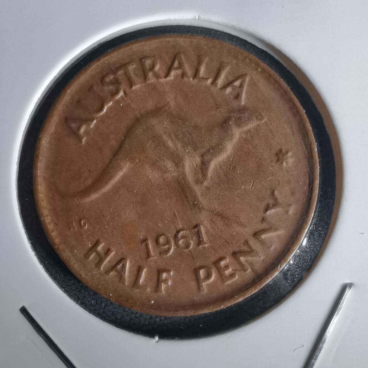 沼泽如烟--第1020场 澳大利亚1961年半便士