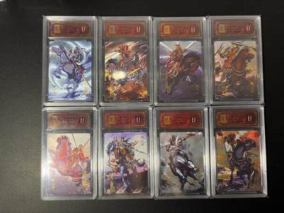 NO.27 好又多金牌大场，每周一站式配齐，方便凑单！（周6晚9点截拍，卖家送拍0抽成！） - 【亲签套】百里 忠烈杨家将 玄鸟亲签 折光粗闪一套八张