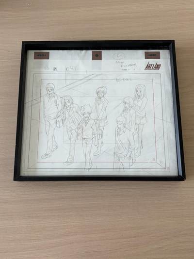 2026 珠海闹海荟ACGN专场精品拍卖 - 《家庭教师HITMAN REBORN!》主角团 动画原画线稿收藏品