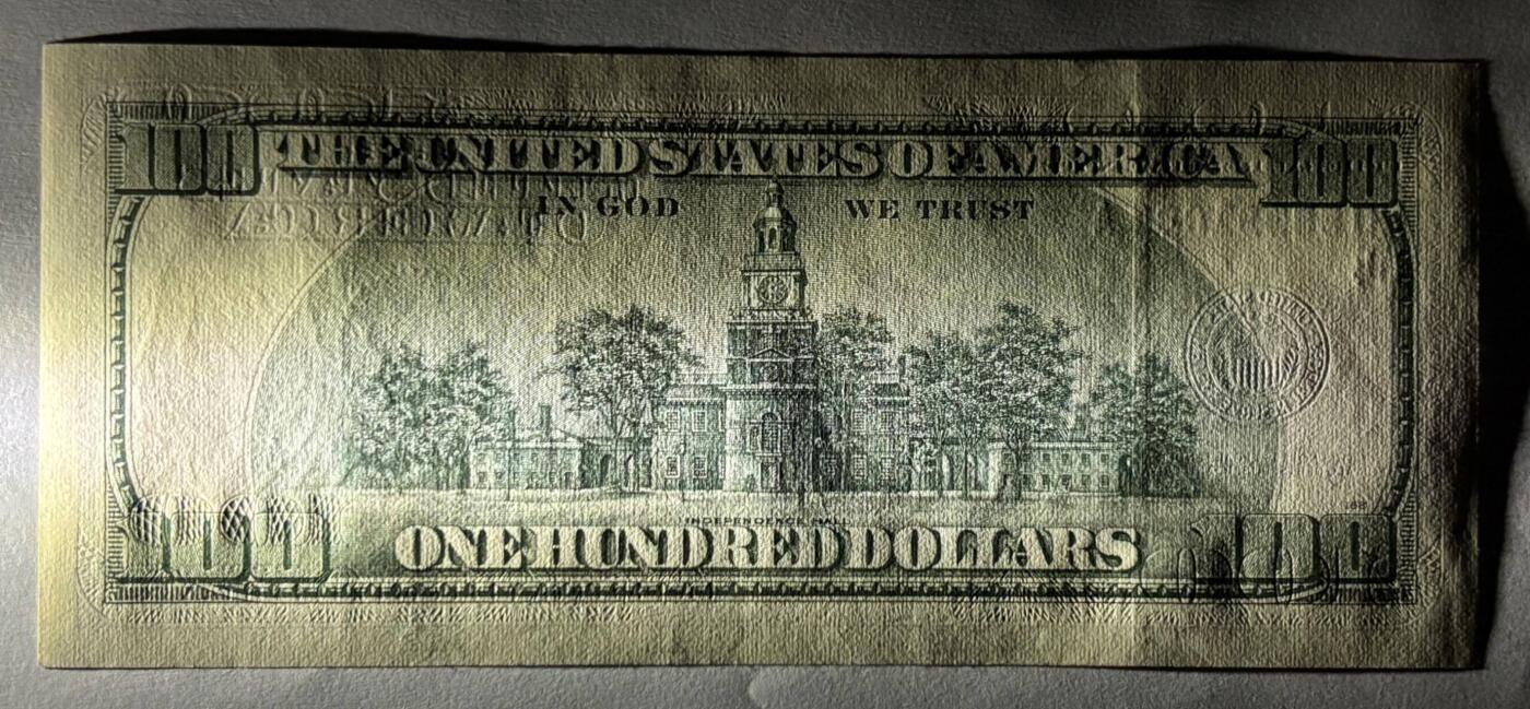 《艾美收藏》第236期-3.15周日外币畅拍 美国大头版(2006年+2006A年)100美元两张一套无4 实物如图