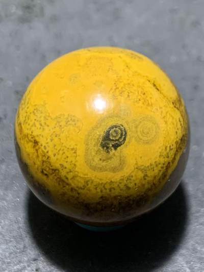 精美8字天眼纹九眼页岩天珠圆珠一颗 - 精美8字天眼纹九眼页岩天珠圆珠一颗