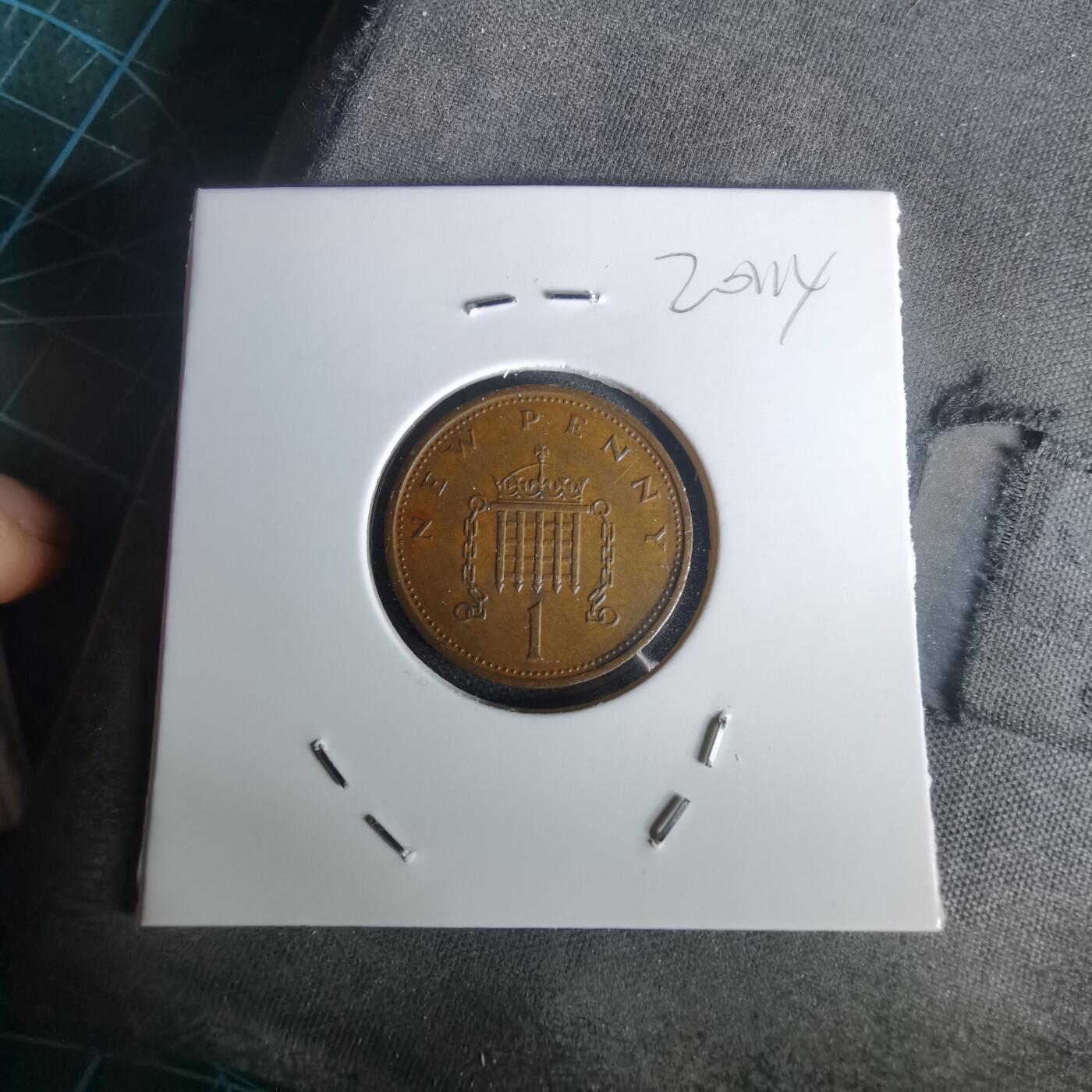 沼泽如烟--第1020场 英国1974年1便士