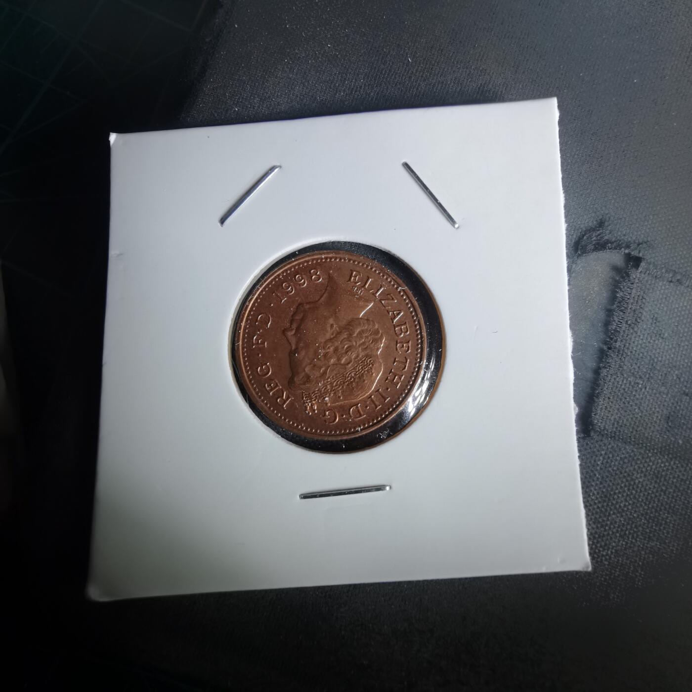 沼泽如烟--第1020场 英国1998年1便士