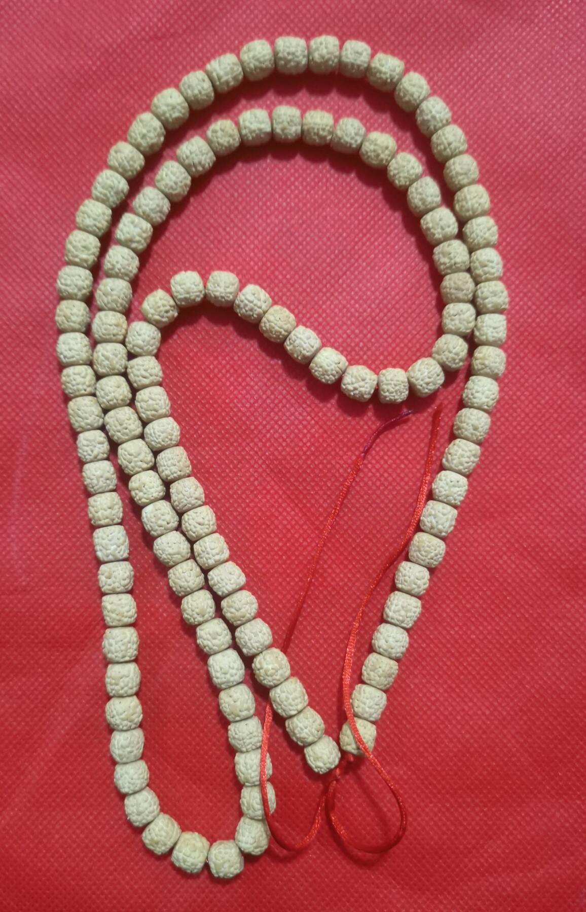 藏式龙鳞纹小金刚念珠全新1串