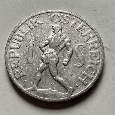 🌹外币初藏🌹🐯2026年第28场   每周二四六晚8️⃣点 接代拍 -  奥地利1946年1先令  