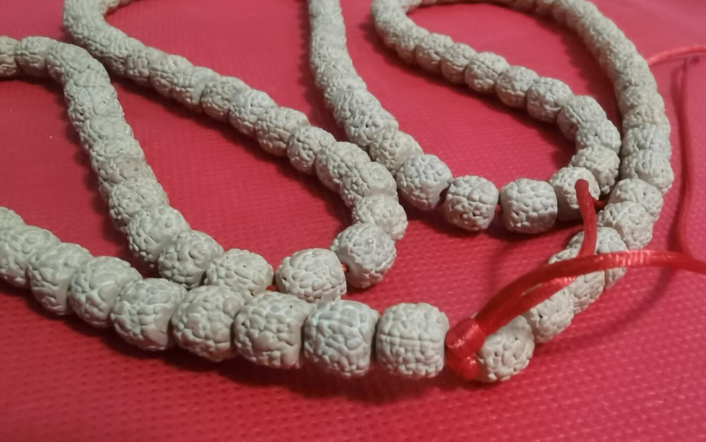 藏式龙鳞纹小金刚念珠全新1串