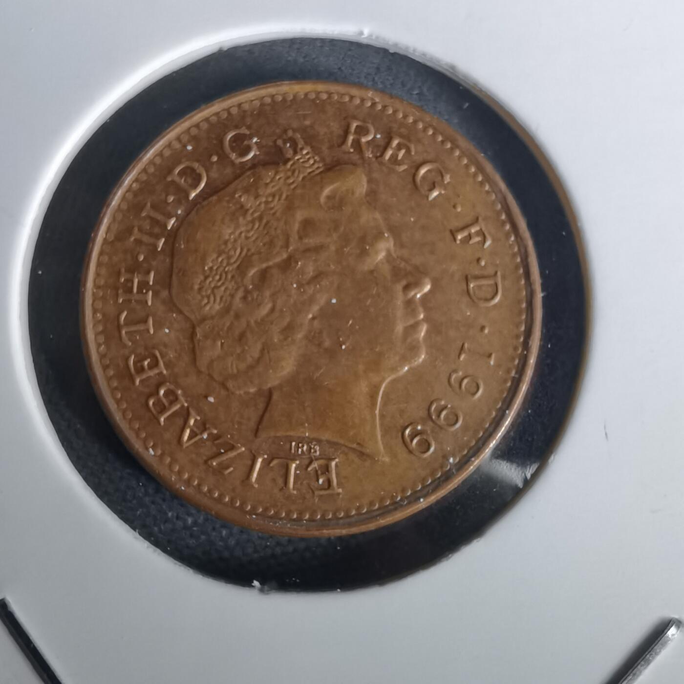 沼泽如烟--第1020场 英国1999年1便士