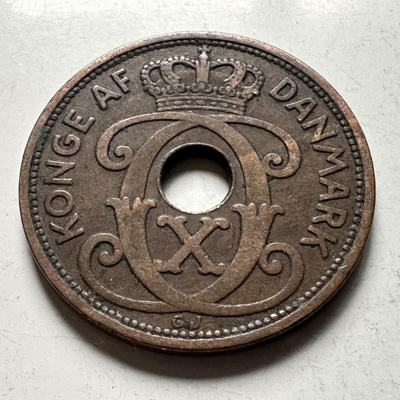 🌹外币初藏🌹🐯2026年第28场   每周二四六晚8️⃣点 接代拍 丹麦1928年 克里斯蒂安十世5欧尔