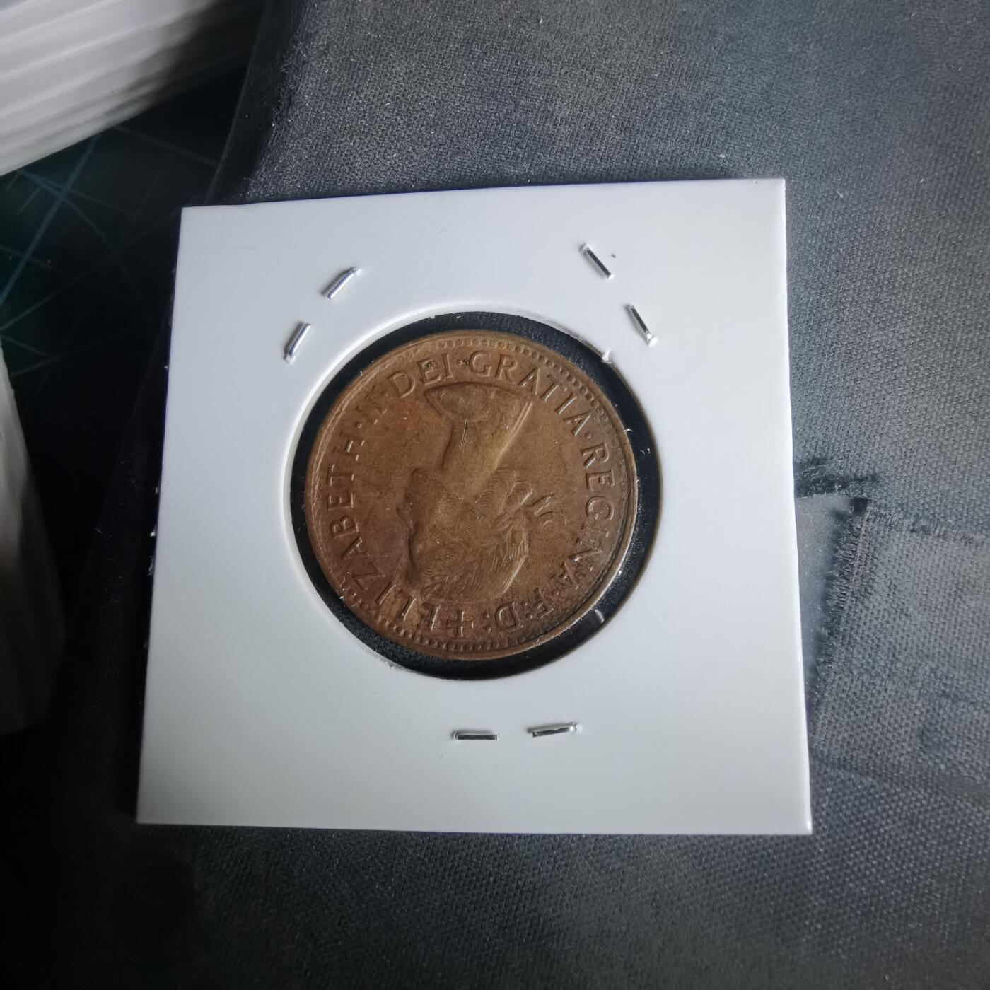 沼泽如烟--第1020场 澳大利亚1961年半便士