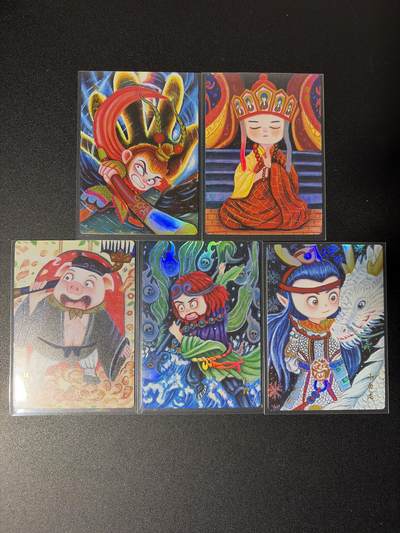 NO.27 好又多金牌大场，每周一站式配齐，方便凑单！（周6晚9点截拍，卖家送拍0抽成！） - 山河潮玩 天空 师徒五人一套 彩闪