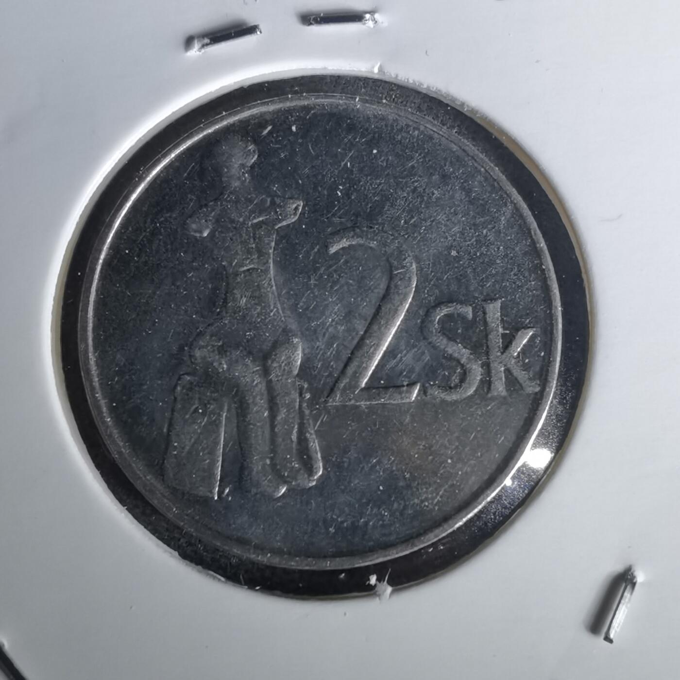 沼泽如烟--第1020场 捷克1993年2克朗