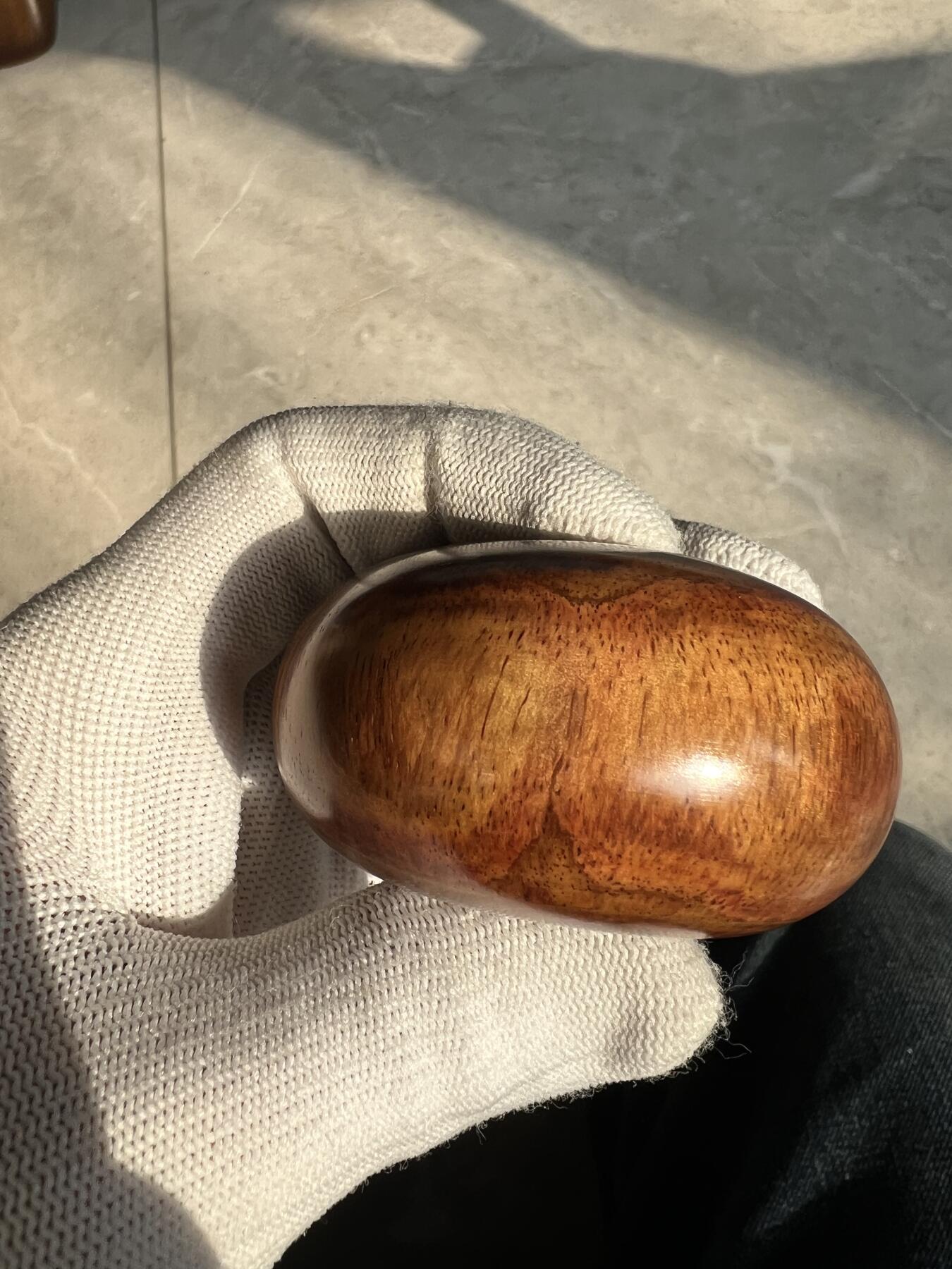 零元拍：海南黄花梨超大面包圈：59/33MM