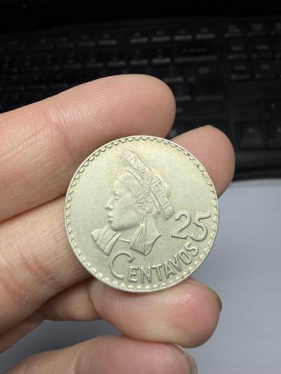 2026年集古藏今外币拍卖第三期-第3场—（总第313拍），可以寄存60天，满160元包邮。 - 1969年危地马拉25分