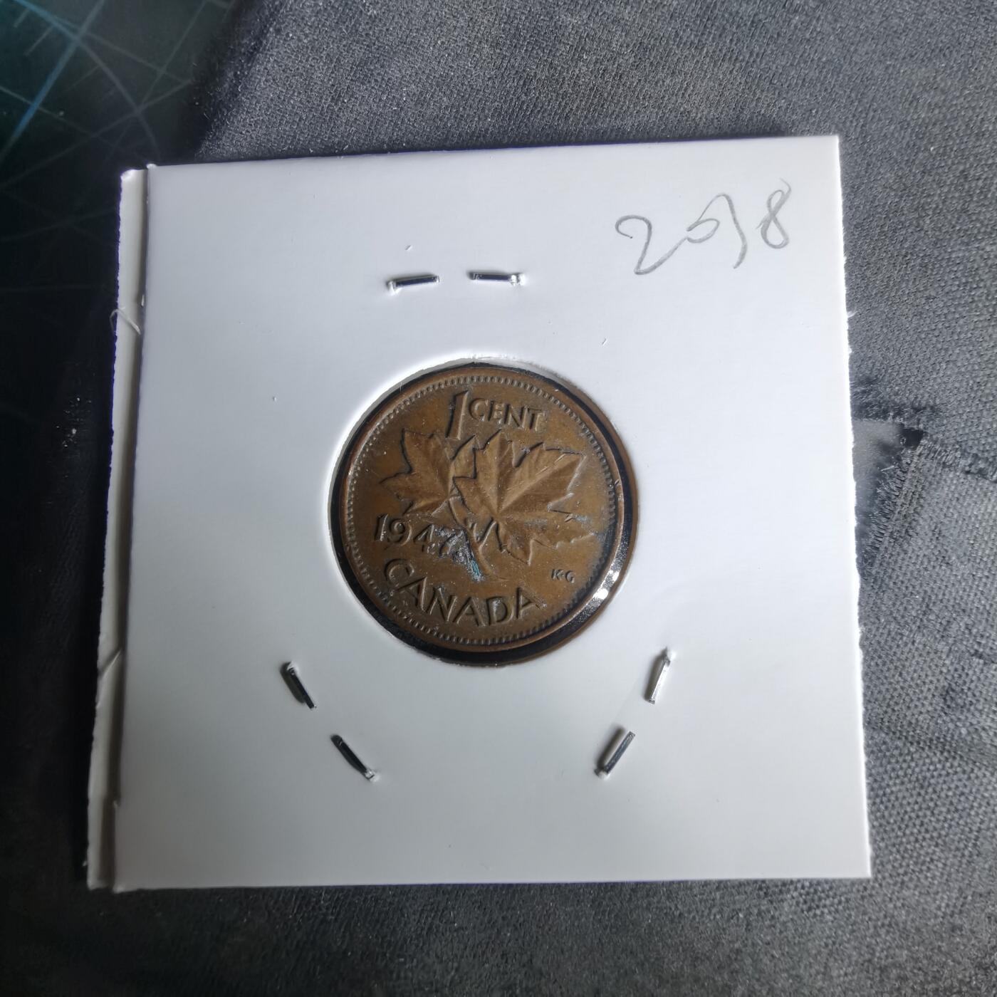 沼泽如烟--第1020场 加拿大1947年一分