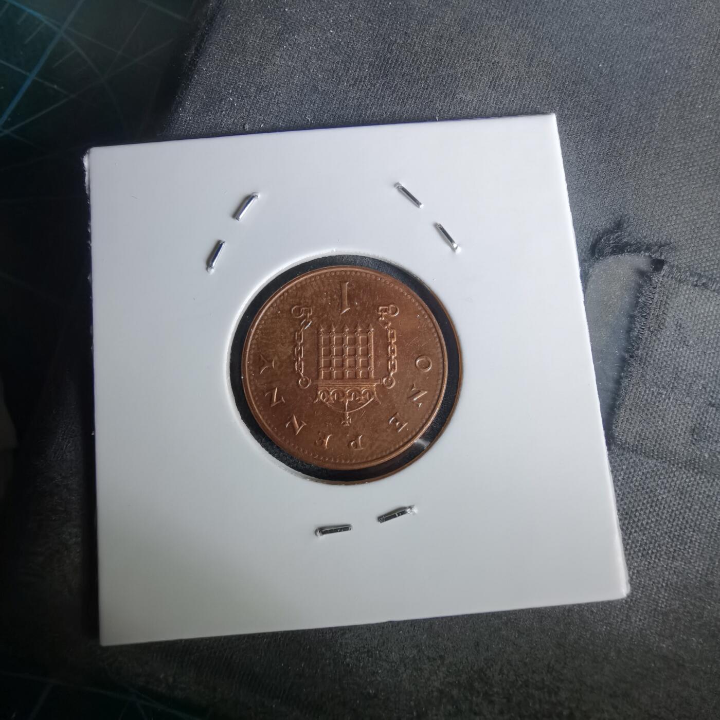 沼泽如烟--第1020场 英国1998年1便士