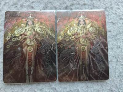 戴老五虎✘权五虎！！龙虎卡牌-七八场（满200元包邮，无佣金，每周六结拍，欢迎送拍） - 粗闪2张 燎原焱卡 刷子 - 精绝公主 二渐变