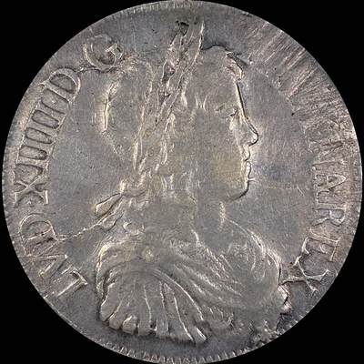 【雨安】【直播拍卖】【第0127期-裸币套币】2026-03-13 周五 19:30 (金价1140, 银价21.50) - [裸币法国] France 法国 1埃居 KM#0155 DAV-3799 (1646-1653) 路易十四 儿童版2nd 1652年 带几代欧洲老藏家标签