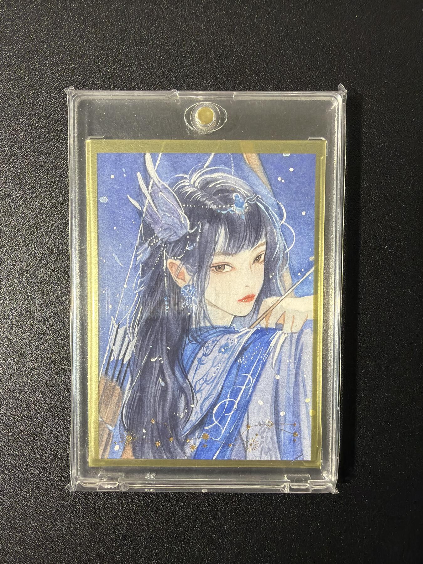 NO.27 好又多金牌大场，每周一站式配齐，方便凑单！（周6晚9点截拍，卖家送拍0抽成！） 【1/1手绘卡】十二新作 画师小猫 射箭少女