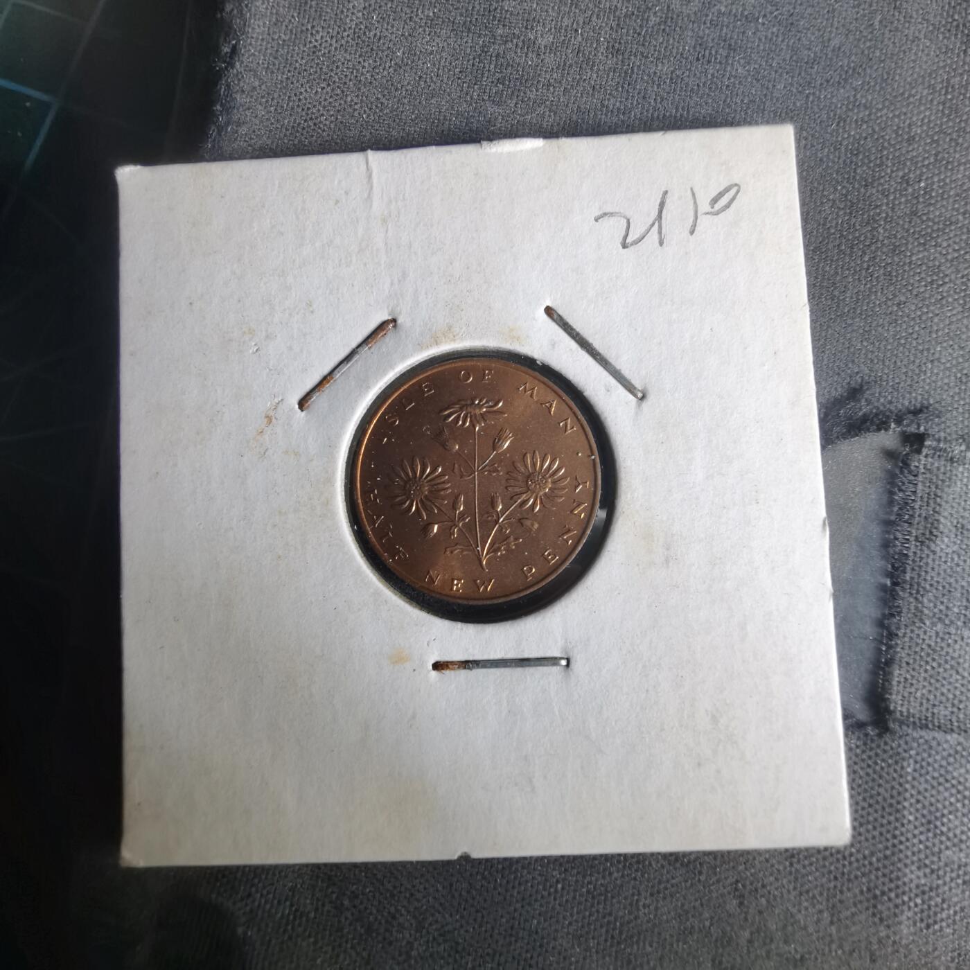 沼泽如烟--第1021场 马恩1971年半便士